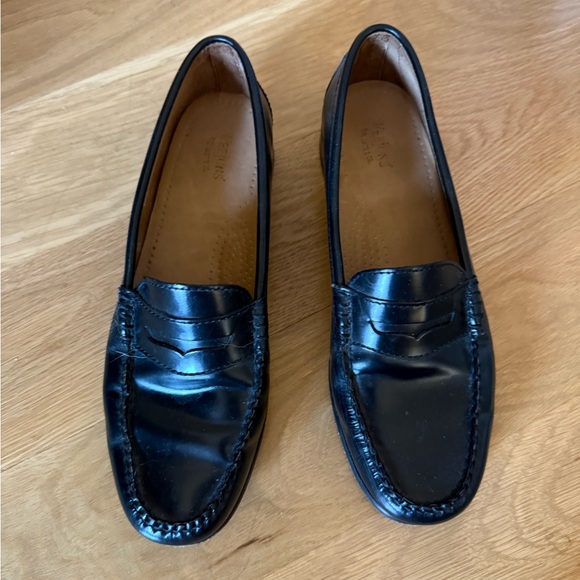 G.H. Bass & Co. Black Leather Loafers - Picture 1 of 3